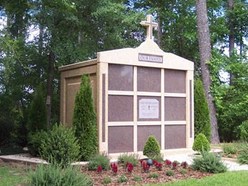 Bryant nine crypt Mausoleum